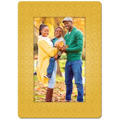 Gold Diamonds Theme Personalized Playing Cards