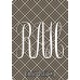 Monogrammed Personalized Playing Cards - Brown Plaid